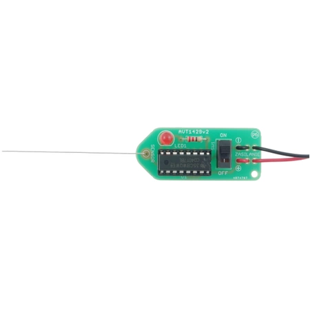 Miniaturowy wykrywacz przewodów sieciowych - detektor pola elektrycznego - KIT AVT 1429