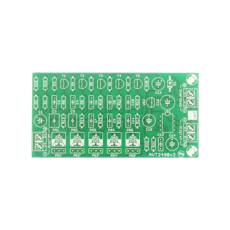 Korektor graficzny equalizer 5-kanałowy - KIT AVT 2490