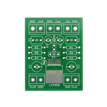 Miniaturowy wzmacniacz stereo 2x3W - KIT AVT 1712