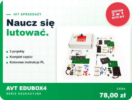 AVTEDUBOX4 - Twój start w elektronikę