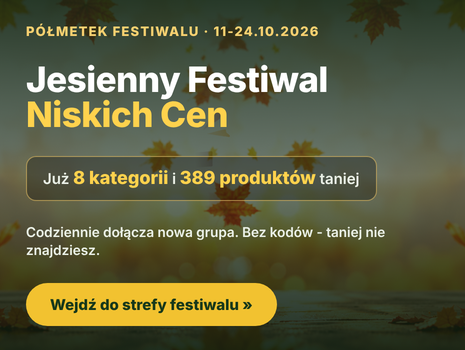 Półmetek Festiwalu Niskich Cen