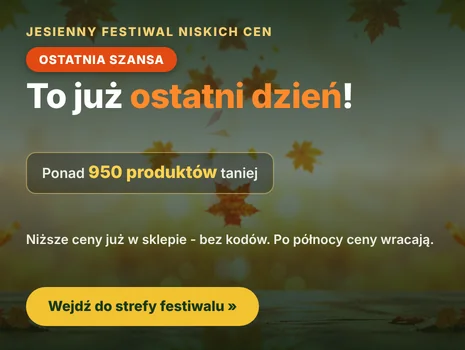 Jesienny Festiwal Niskich Cen - ostatni dzień promocji !!!